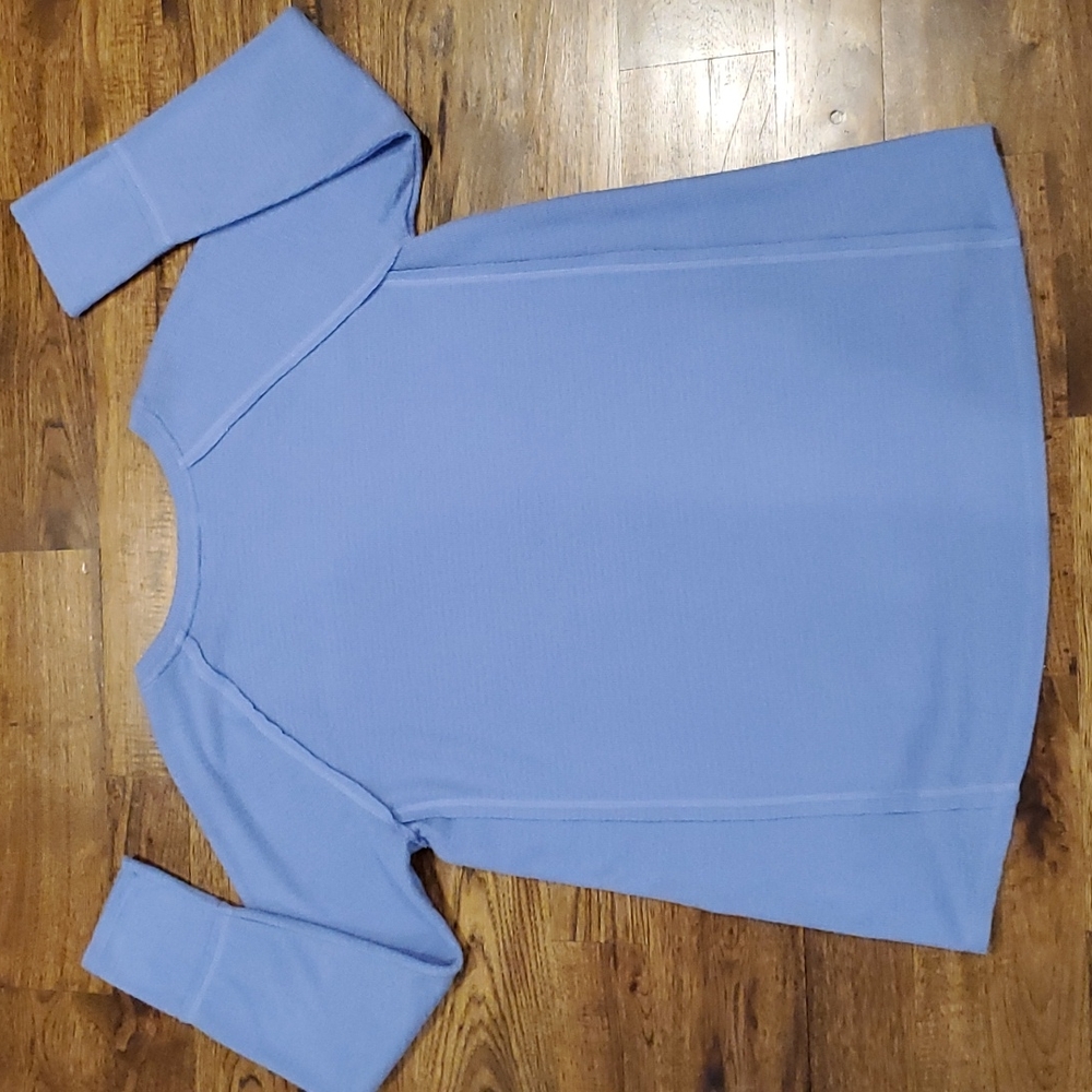Womens Wildfox blue Haley Brushed Top size L - Picture 4 of 5